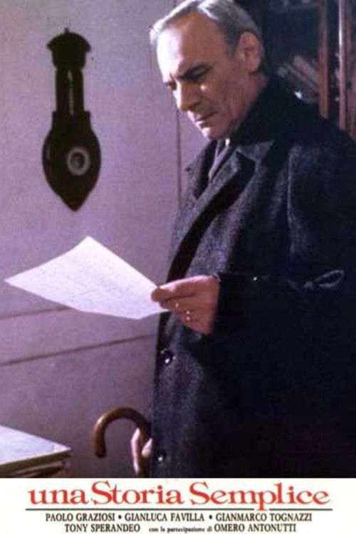 Una storia semplice (1991) poster