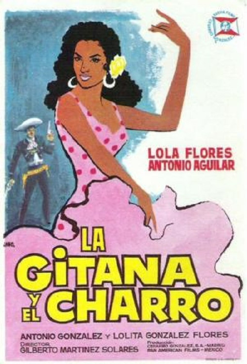 La gitana y el charro (1964) poster