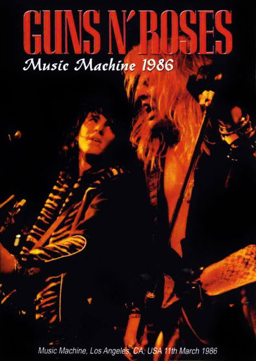 Guns N' Roses:  Live at the Music Machine - Los Angeles, CA (1996) poster
