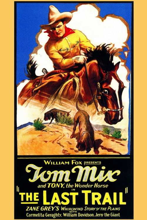 The Last Trail (1927) poster