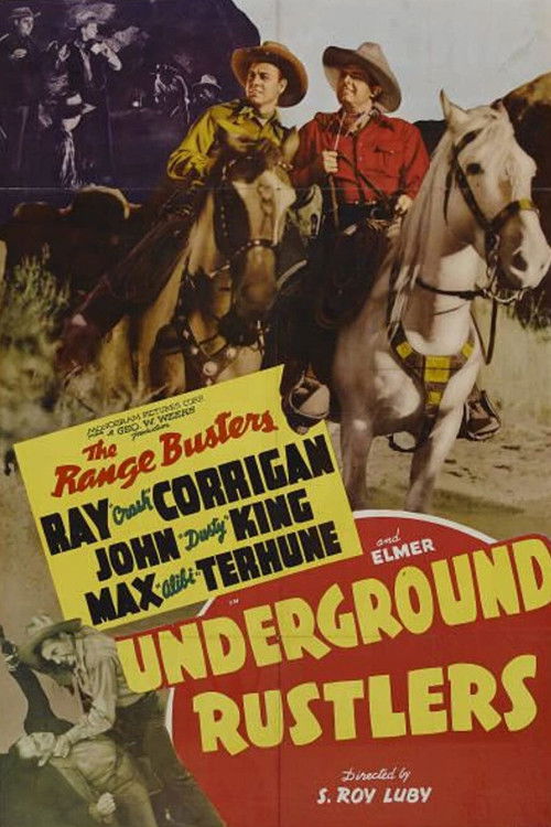 Underground Rustlers (1941) poster