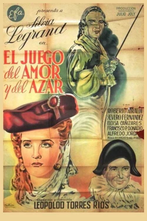El juego del amor y del azar (1944) poster