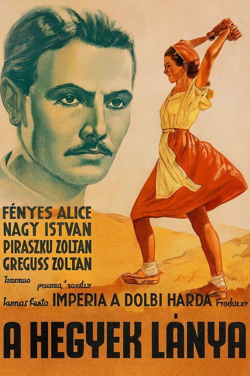 A hegyek lánya (1942) poster