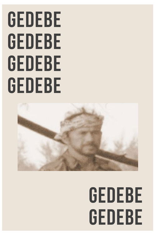 Gedebe (2017) poster