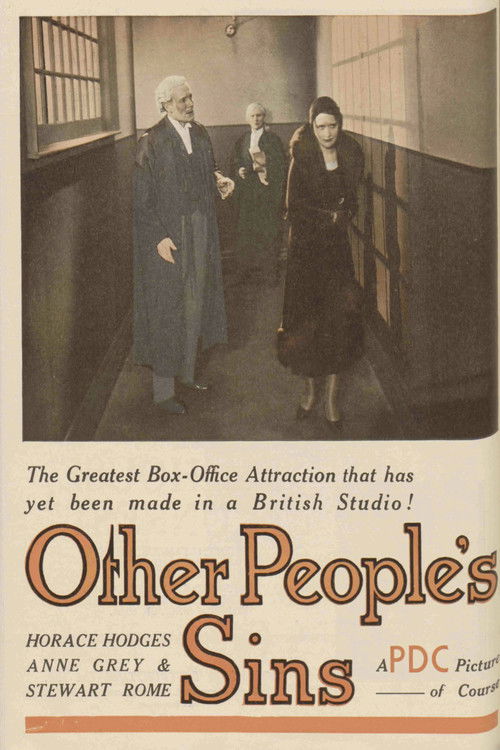 Other People's Sins (1931) poster