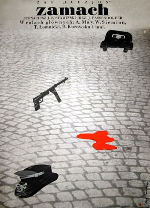 Zamach (1959) poster