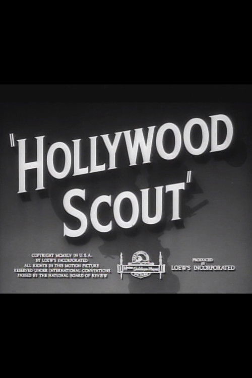Hollywood Scout (1945) poster
