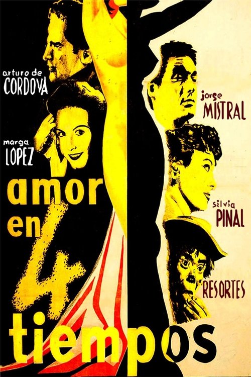 Amor en cuatro tiempos (1955) poster