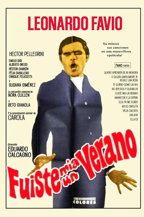 Fuiste mía un verano (1969) poster