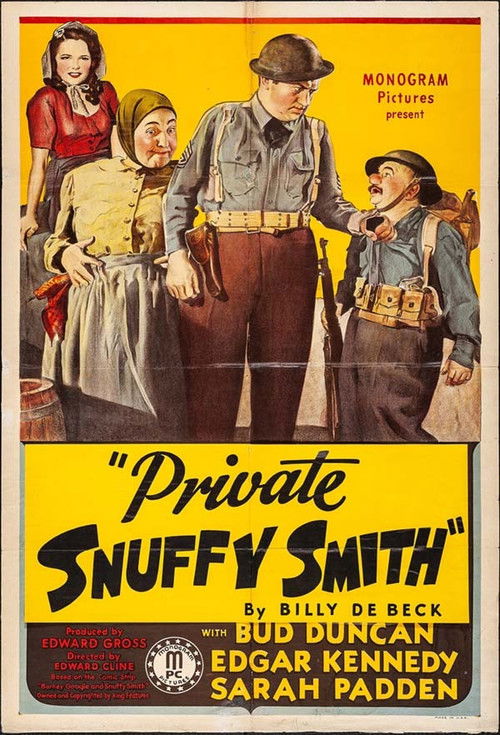 Private Snuffy Smith (1942) poster