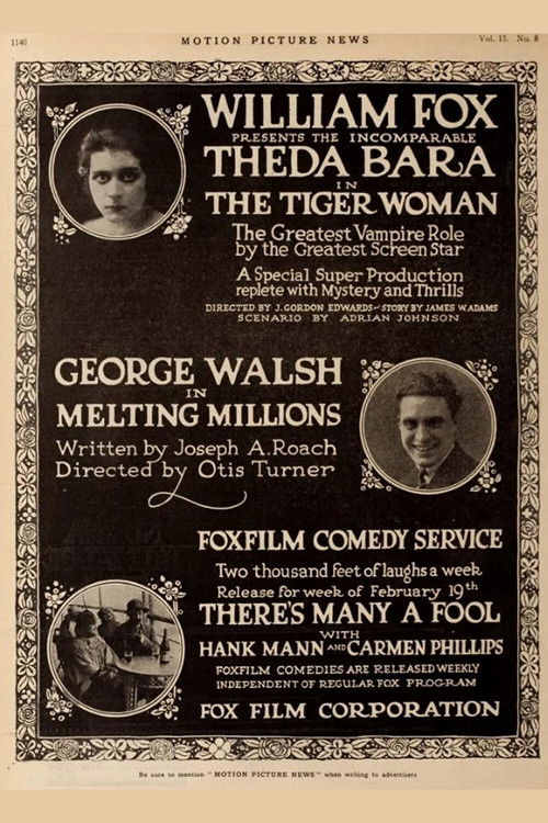 The Tiger Woman (1917) poster