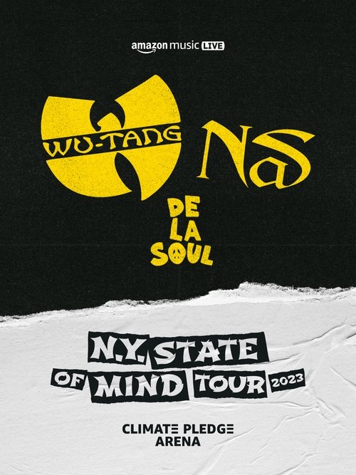 Wu-Tang Clan & Nas: NY State of Mind Tour at Climate Pledge Arena (2024) poster