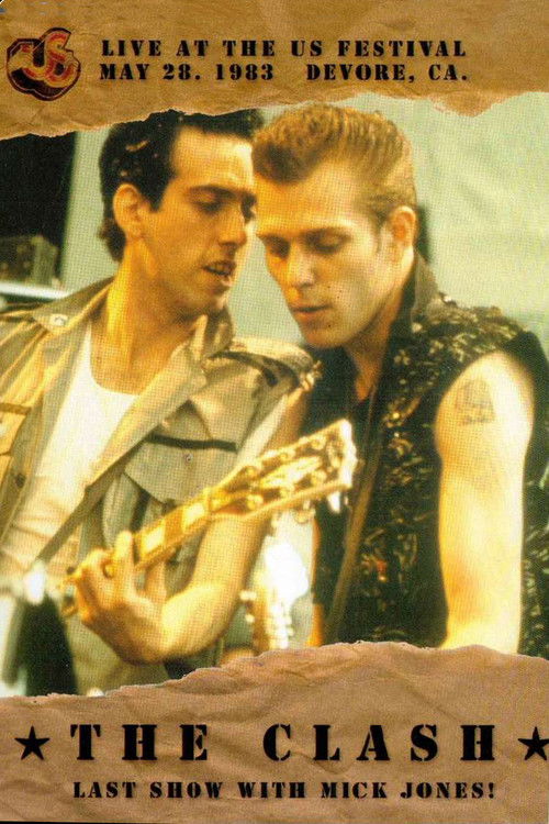 The Clash: Live at the US Festival in San Bernardino (1983) poster