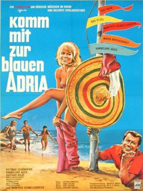 Komm mit zur blauen Adria (1966) poster