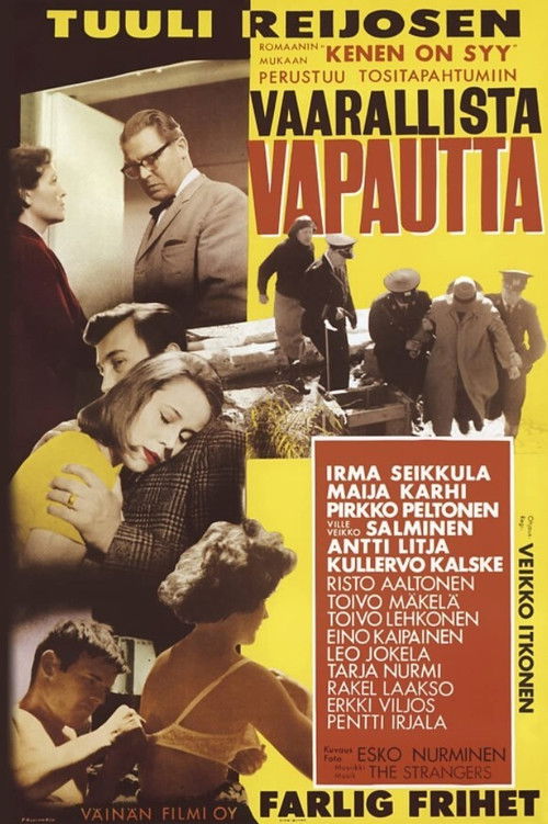 Vaarallista vapautta (1962) poster
