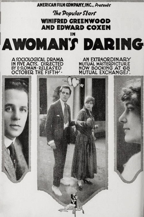 A Woman's Daring (1916) poster