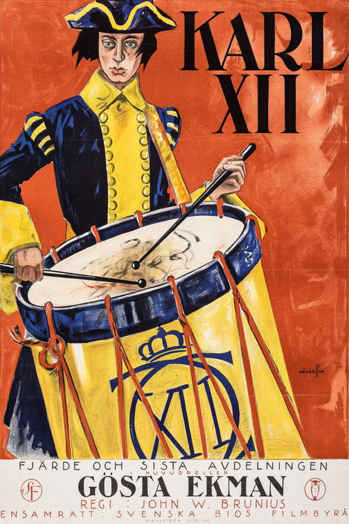 Karl XII (1925) poster