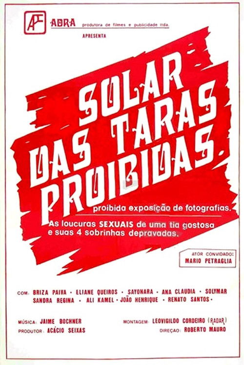 Solar das Taras Proibidas (1984) poster