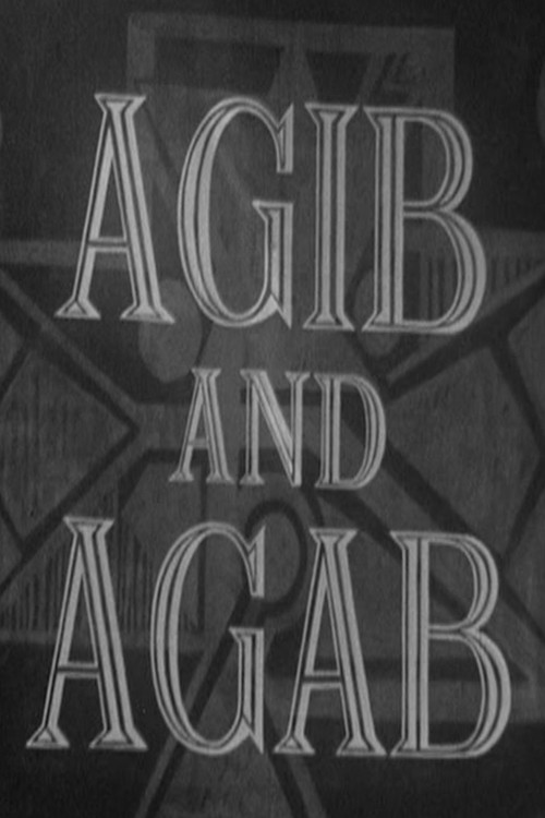 Agib and Agab (1953) poster