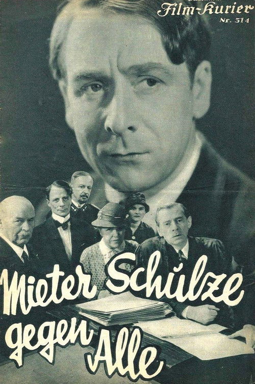 Tenant Schulze against everyone (1932) poster