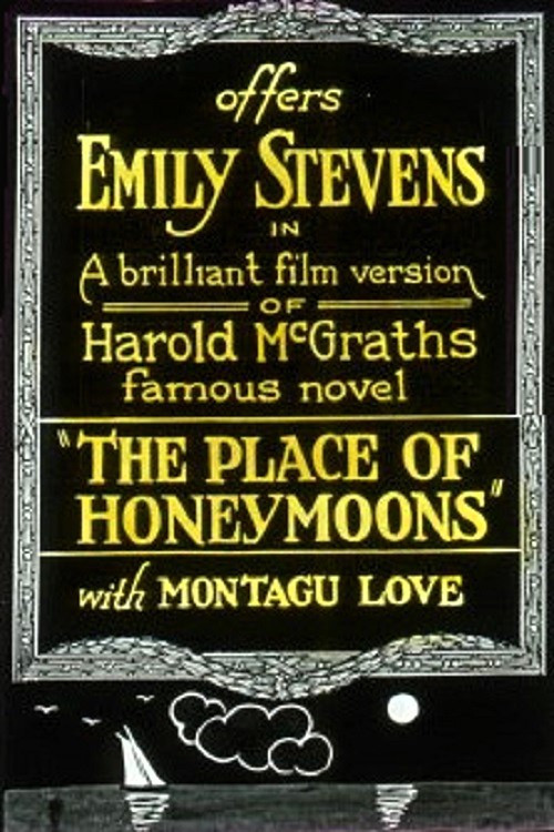 The Place of Honeymoons (1920) poster