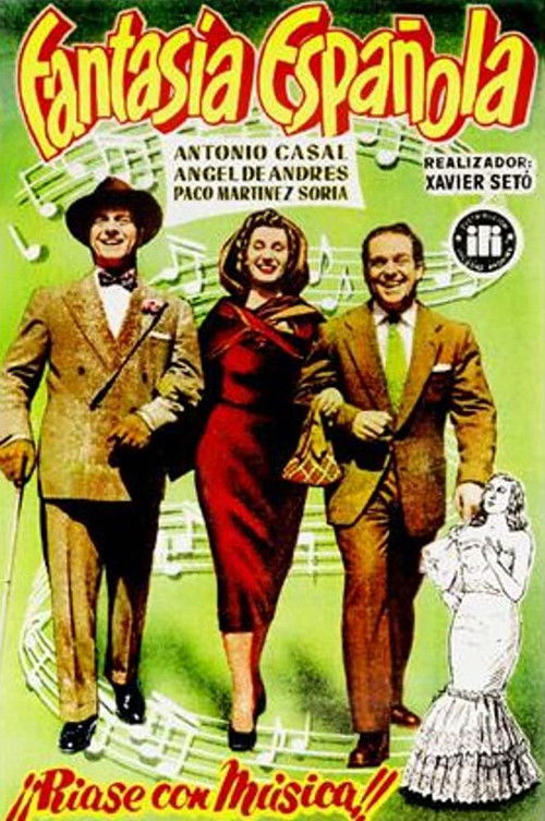 Fantasía española (1953) poster