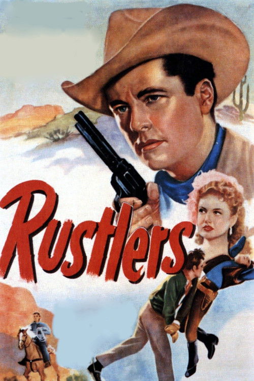 Rustlers (1949) poster