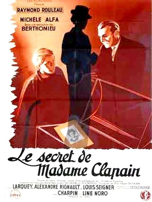 The Secret of Madame Clapain (1943) poster