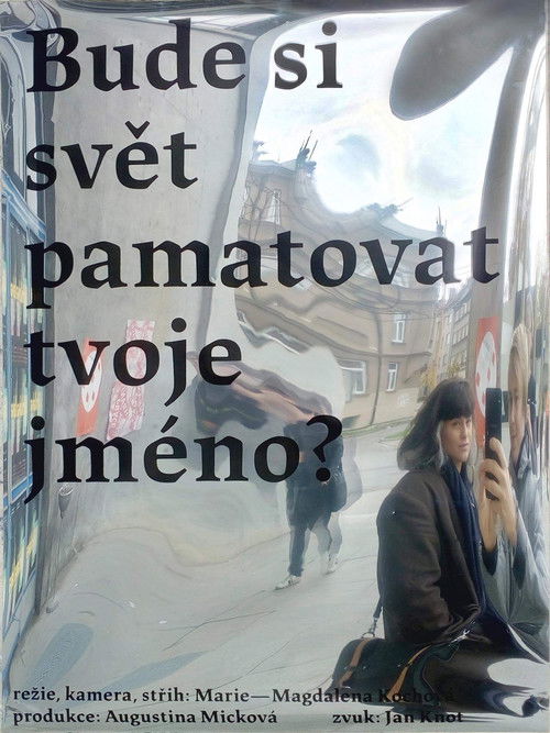 Bude si svět pamatovat tvoje jméno? (2017) poster