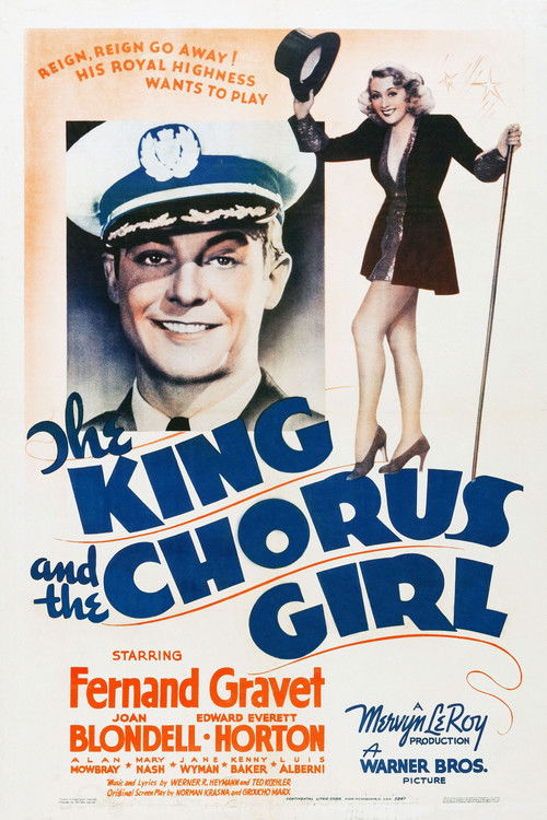 The King and the Chorus Girl (1937) poster