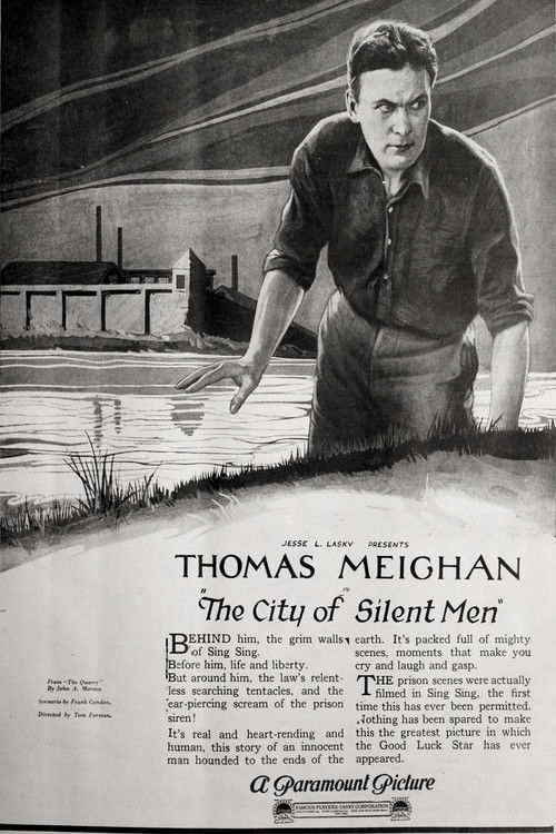 The City of Silent Men (1921) poster