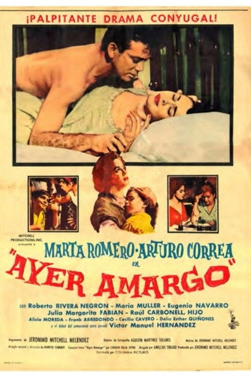 Ayer amargo (1960) poster