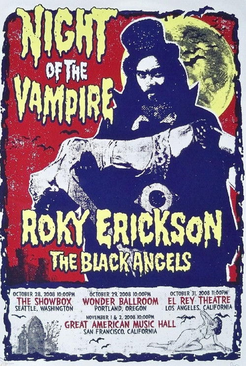 Roky Erickson & The Black Angels: Night of the Vampire (2010) poster