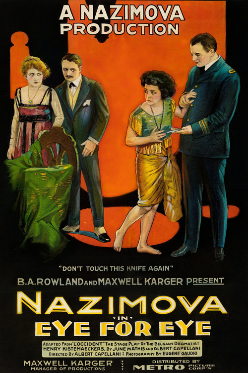 Eye for Eye (1918) poster