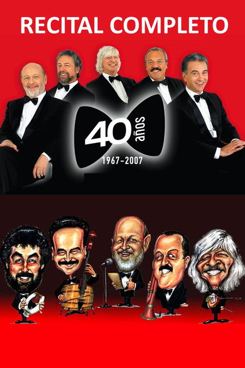 Recital 40 años (2007) poster