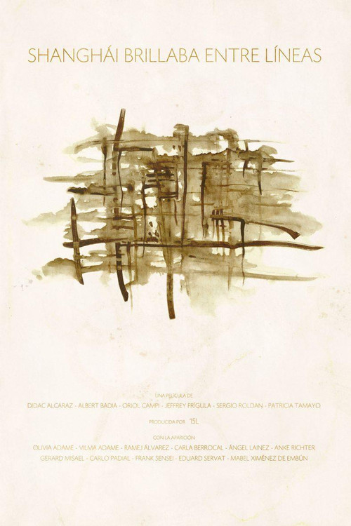 Shanghái brillaba entre líneas (2020) poster