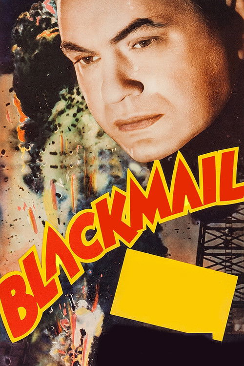Blackmail (1939) poster