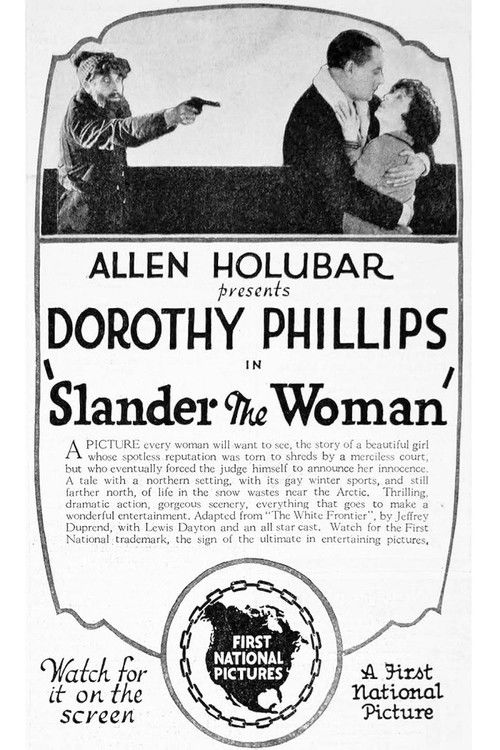 Slander the Woman (1923) poster