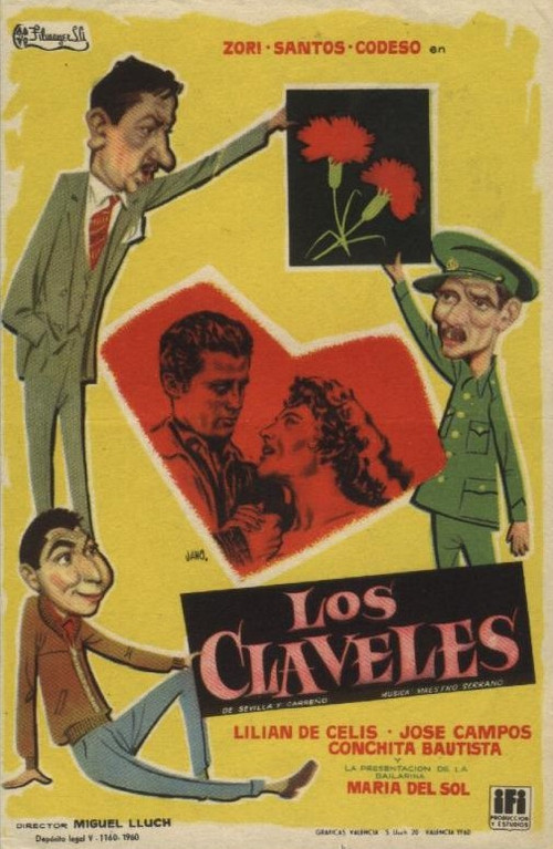 Los claveles (1960) poster