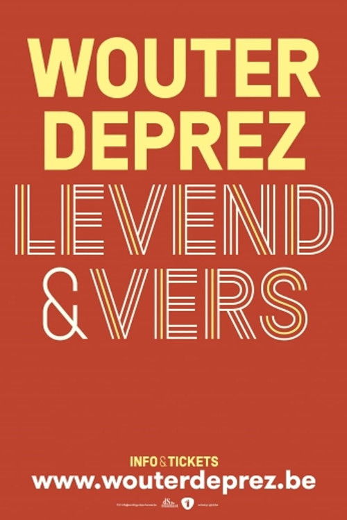 Wouter Deprez: Levend & Vers (2019) poster