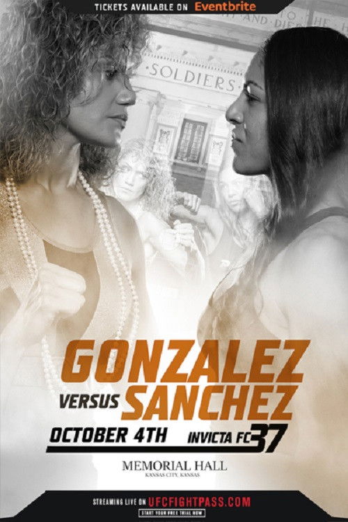Invicta FC 37: Gonzalez vs. Sanchez (2019) poster