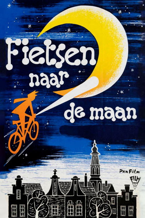 Fietsen naar de maan (1963) poster