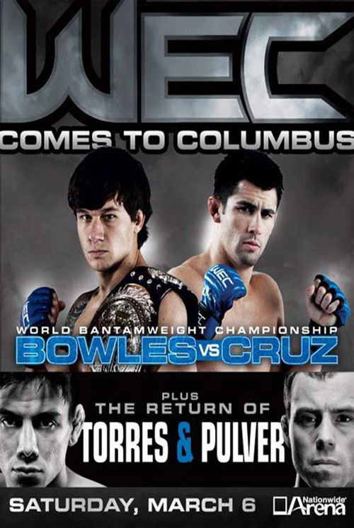 WEC 47: Bowles vs. Cruz (2010) poster