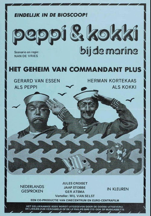 Peppi & Kokki bij de marine - Het geheim van Kommandant Plus (1976) poster