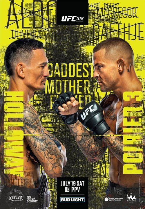 UFC 318: Holloway vs. Poirier 3 (2025) poster