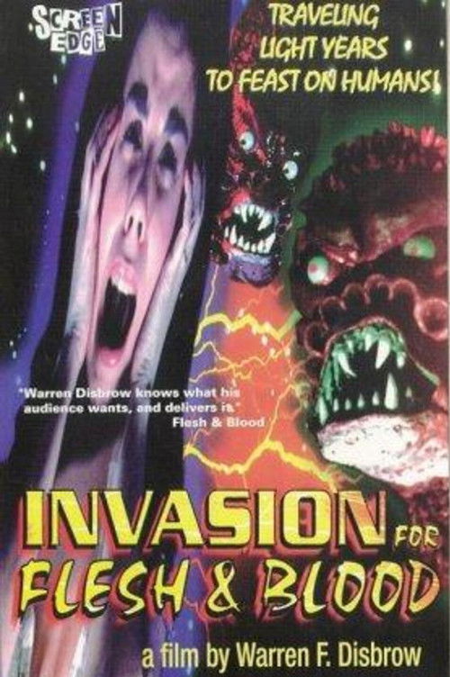 Invasion for Flesh and Blood (1991) poster