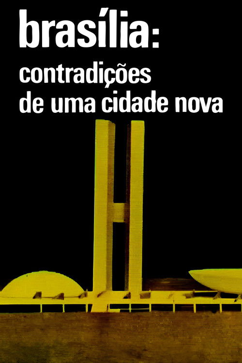 Brasilia, Contradictions of a New City (1968) poster