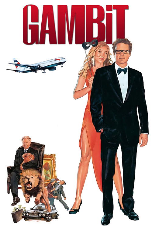 Gambit (2012) poster