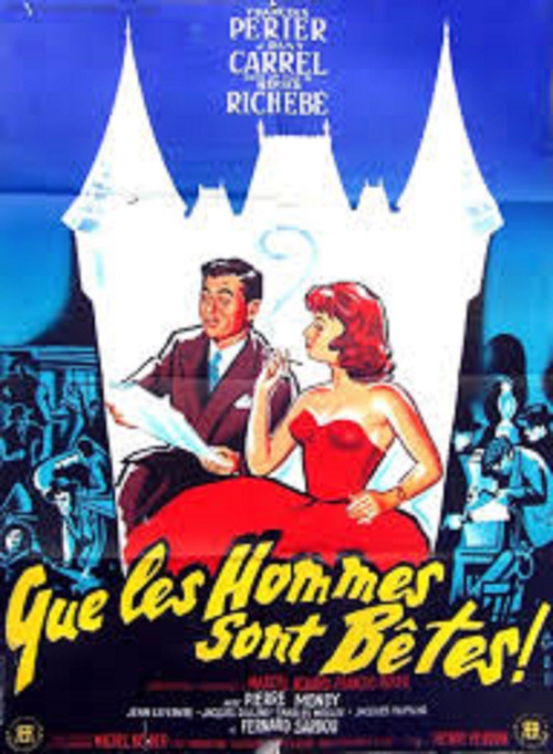 Que les hommes sont bêtes (1957) poster