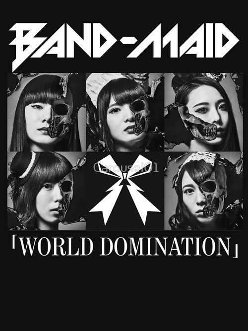 BAND-MAID - WORLD DOMINATION (2018) poster